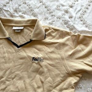 Yellow FedEx Polo